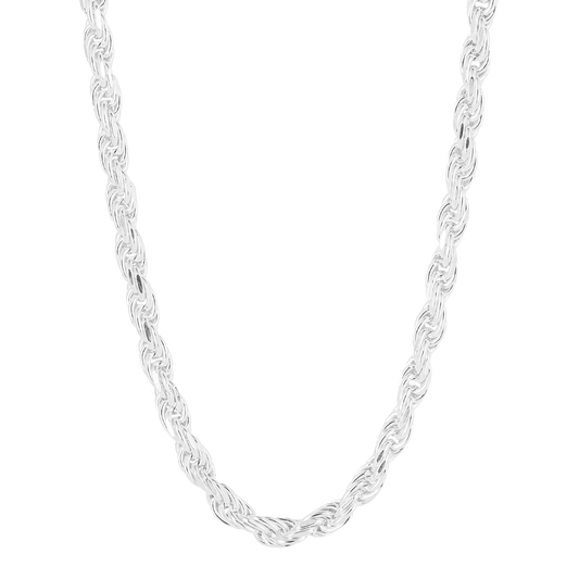 Diamond cut Rope 51cm Chain