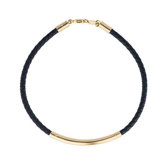 9ct Yellow Gold Mixed Length Link Bracelet (GB514)