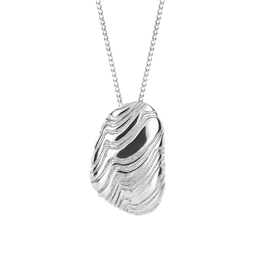 Sand Dune Embossed Pendant