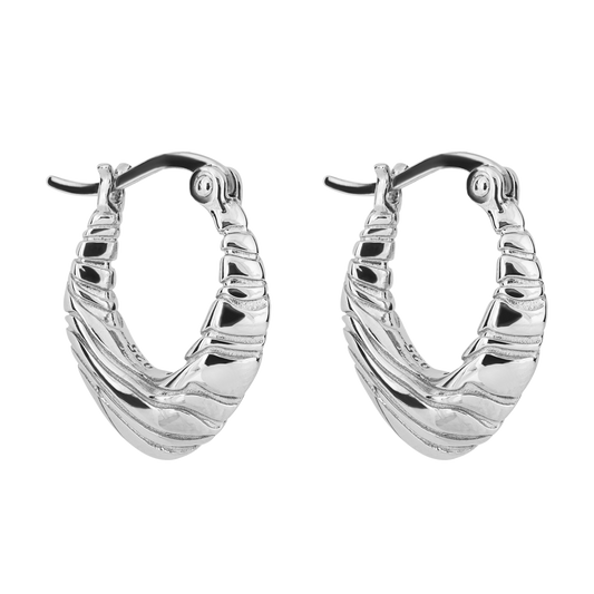 Sand Dune Embossed Earrings