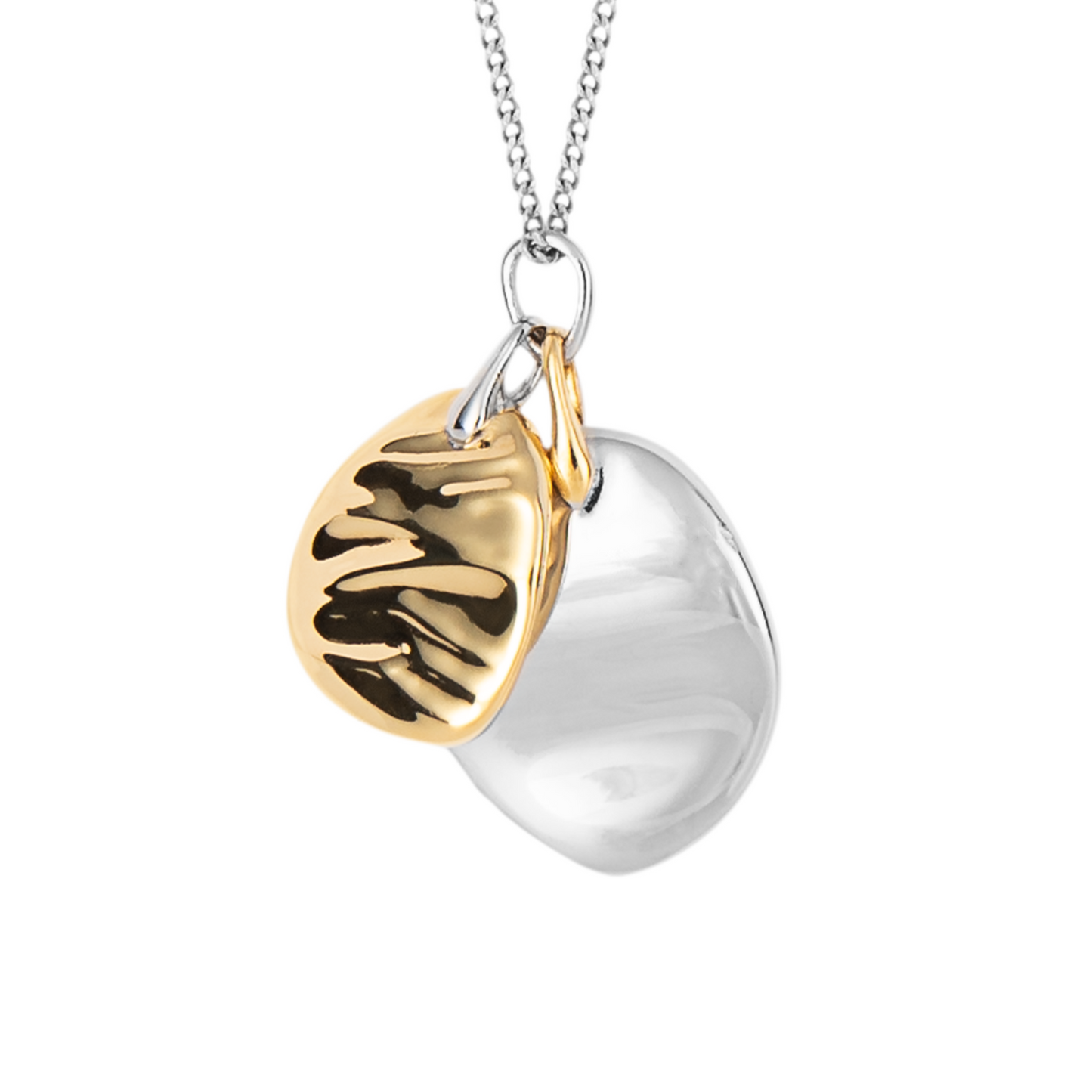 Soft Shape Pendant Yellow Gold Plate