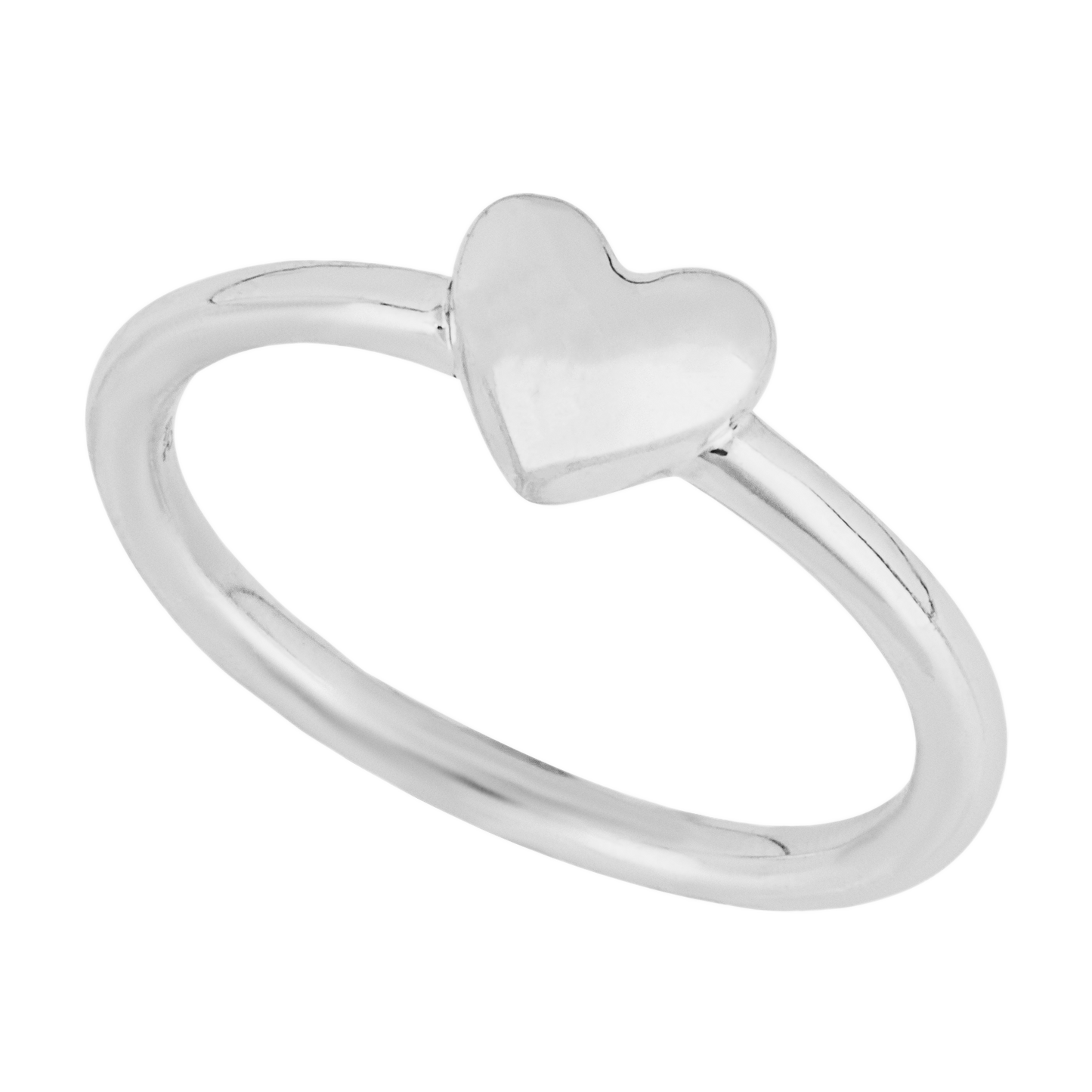 Silver Heart Ring