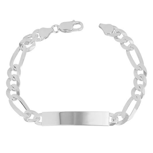 Large Curb 21cm Rectangular ID Bracelet