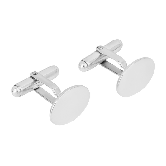 Oval cufflinks