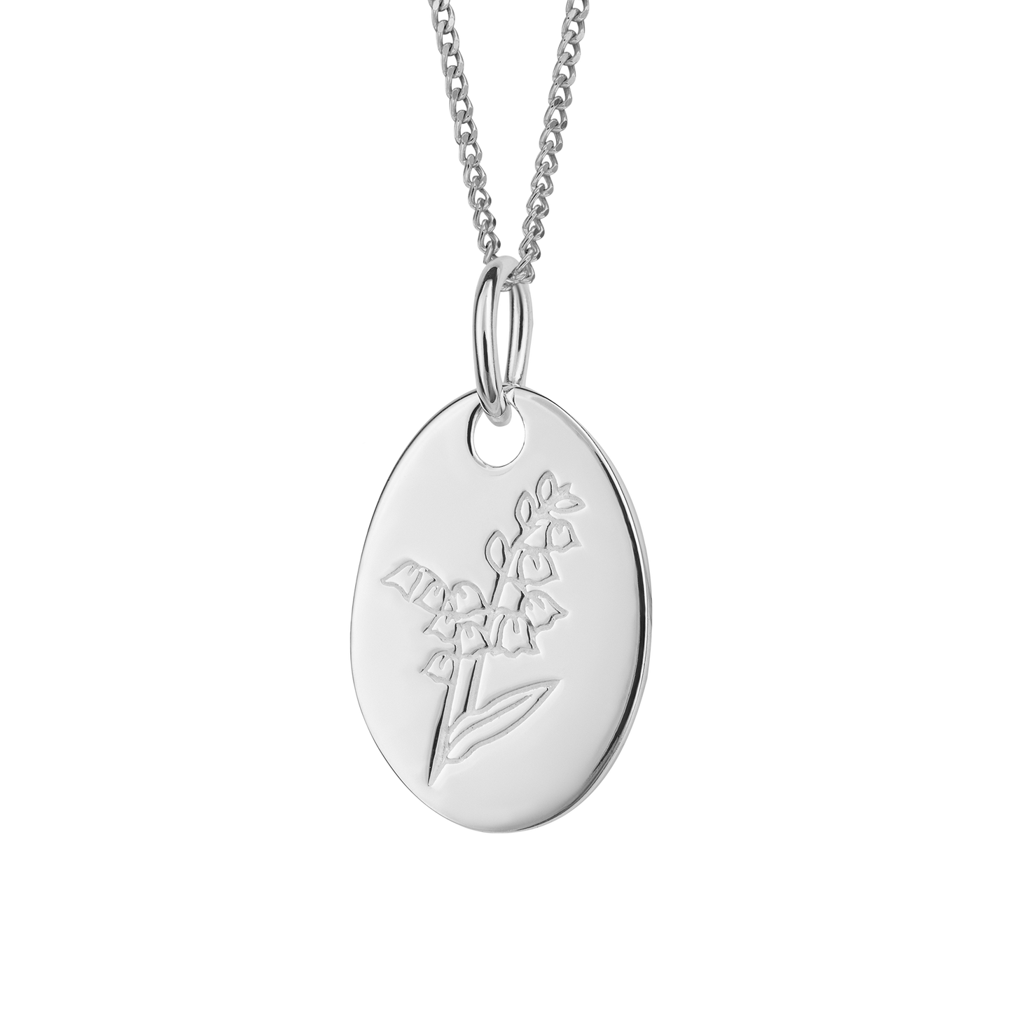 May Lily of the Valley Birth Blooms Pendant